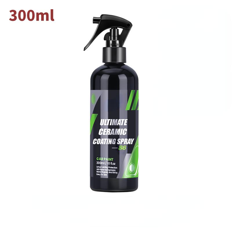 

Автомобильные полироли Покрытие Уход за краской Нано-гидрофобный верхний слой Быстродействующее покрытие Полироль Полимерная защита деталей Жидкий воск Уход за автомобилем 300ml чёрный