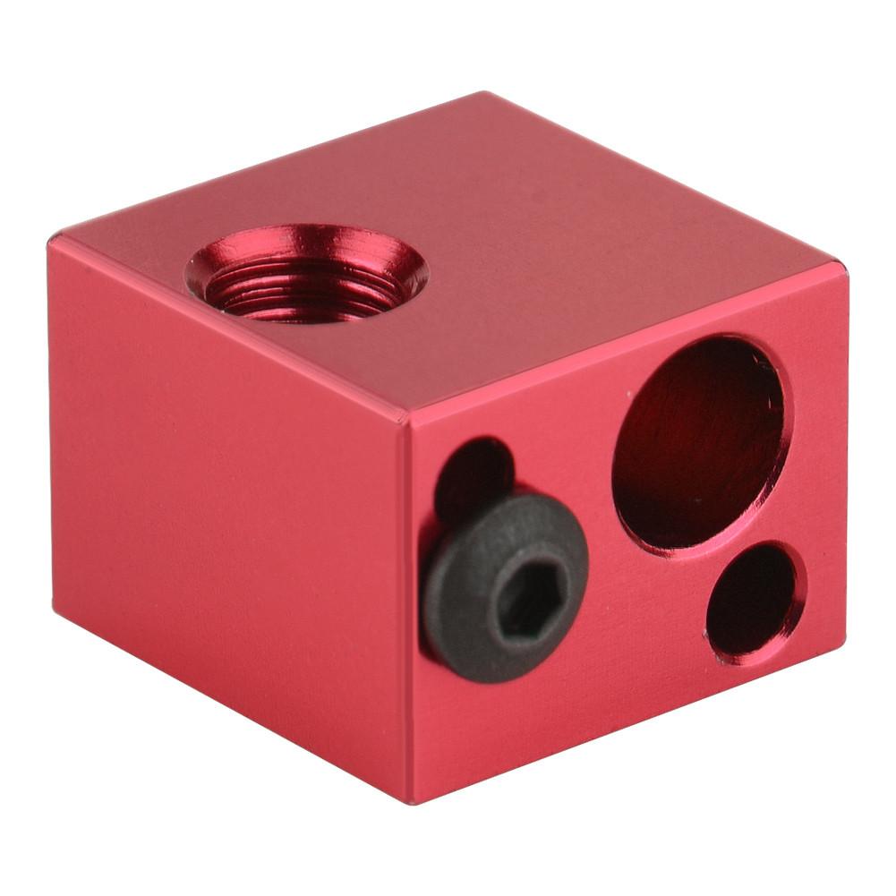 3D Printer Accessories Aluminium Heating Block Heater Hot End for   (Blue)