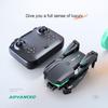 4K High Resolution Remote Control Drone Portable Camping Hiking RC Camera Quadcopter Rechargeable Aircraft Toy Holiday Present