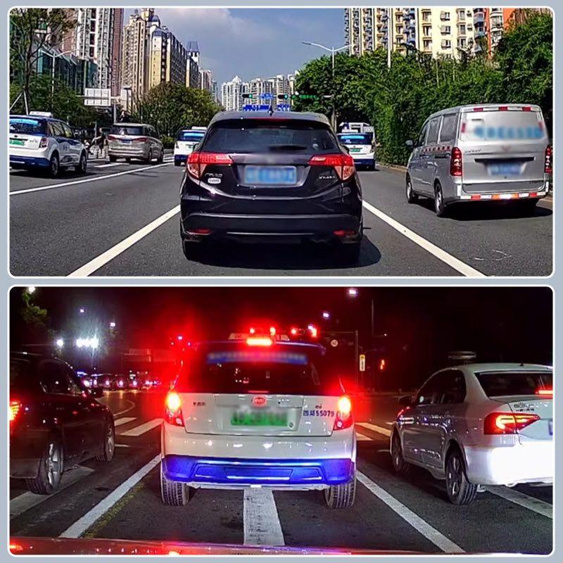 Night Vision Car Camera Recorder 2024 Latest In Car Dash Cam, 6 LED Aircraft Nose Design Night Vision Insurance Car Insurance