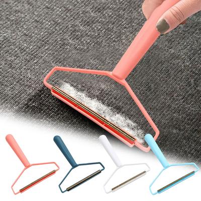 Nikitas Fusselentferner für Kleidung, manueller Fusselrasierer, wiederverwendbarer Doppelkopf-Fusselentferner