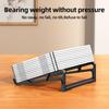 Laptop Stand Folding Adjustable Ergonomic Notebook Holder Universal for 10-17 Inch Laptop Tablet  Home Office Desk Use