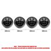 NEOW3 For BMW E39 E46 E90 E60 E87 E53 F10 F20 F30 M X3 X5 X6 Accessories 4Pc 68mm 56mm Wheel Center Caps Emblem Badge 50th Anniversary