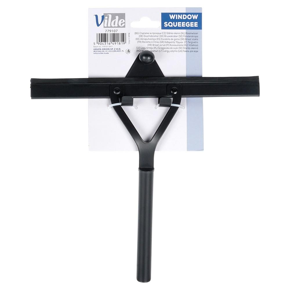 Black hanging window squeegee