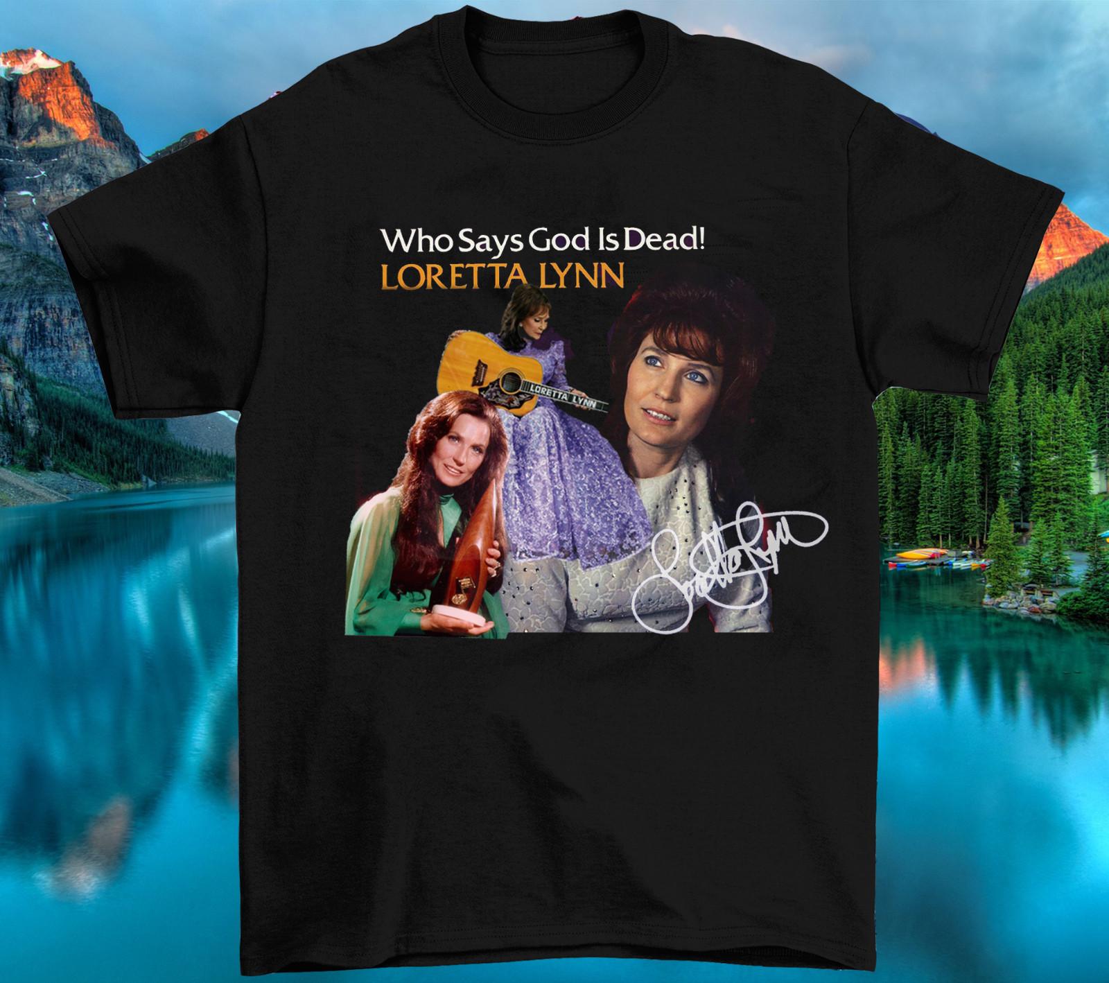 Rare Loretta Lynn Collection Gift For Fans Black All size Unisex T-Shirt L