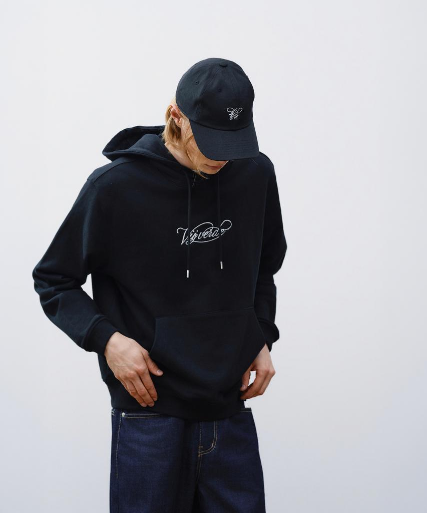 Bibeleude Embroidered Cotton Ball Cap 002 Black