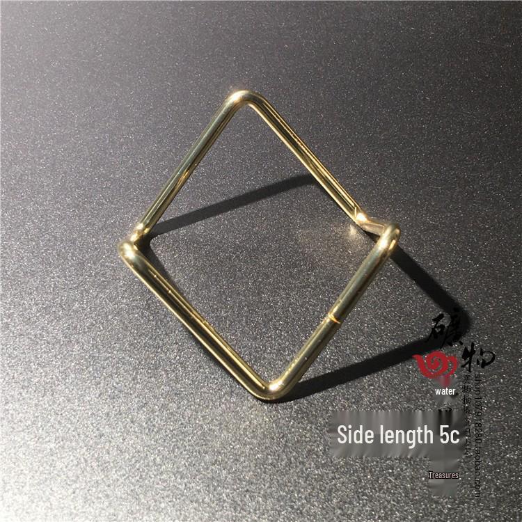 Wooden & Metal Mineral Crystal Ball Display Stand