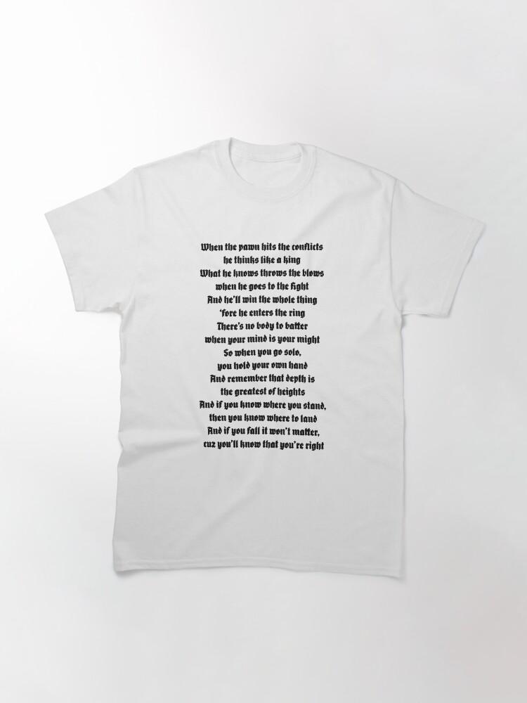 fiona apple When the pawn poem Classic T-Shirt