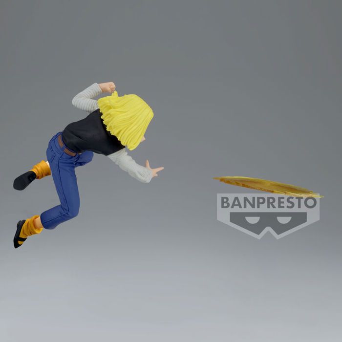 Figurine - Banpresto - Gx Materia Android 18 - Design Détaillé - Couleurs Vives - Base Solide