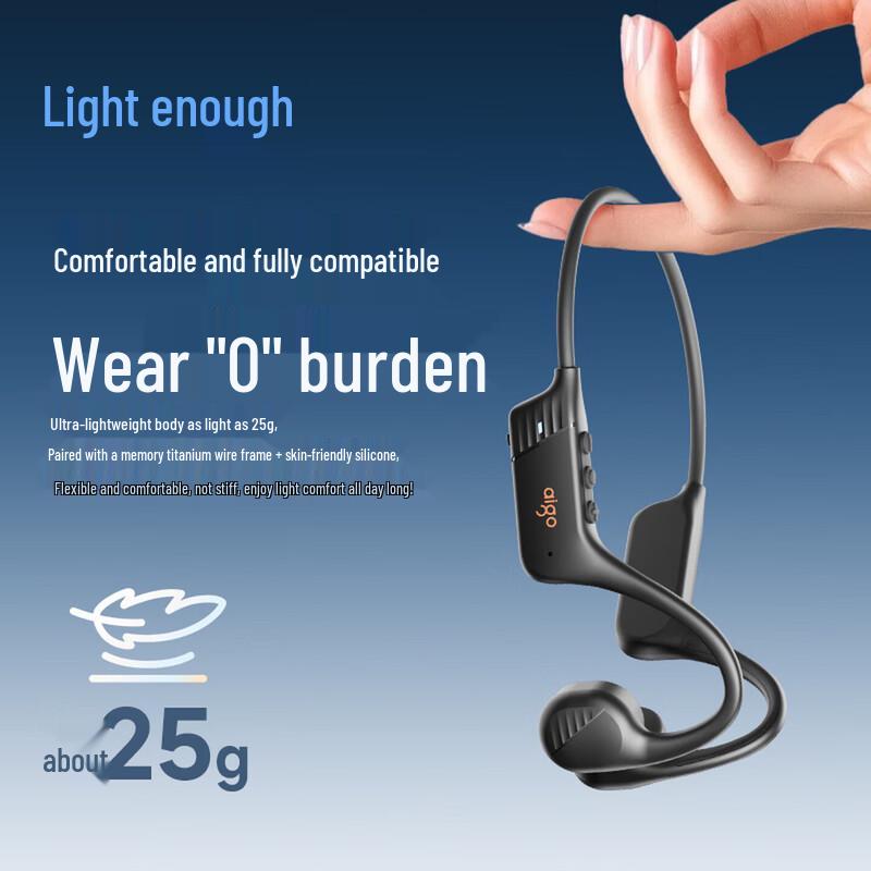 Aigo GS09e Bone Conduction Bluetooth Sports Headphones