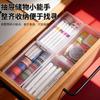Large Capacity Transparent Pencil Storage Box Stationery Organizer For Kids Students