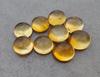 Natural Cabochon Citrine AAA+ Quality Gemstone Round Shape