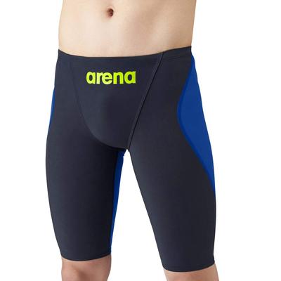 Fato de Banho de Competição arena Meio Calção Júnior Marinho x Azul R130 ARN-1011MJ