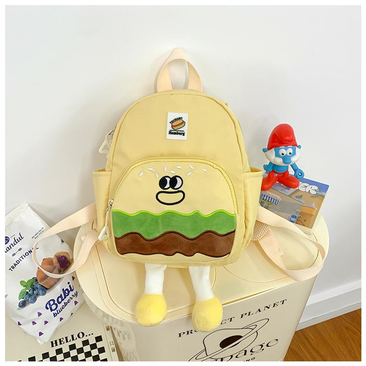 School Bag Fashion Trend High Value Bag Girl Cute Foreign Style Small School Bag Boy Casual Backpack