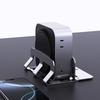 Aluminum Vertical Computer Stand Adjustable 14 45mm Thickness Anti Slip Desktop for Professionals Students