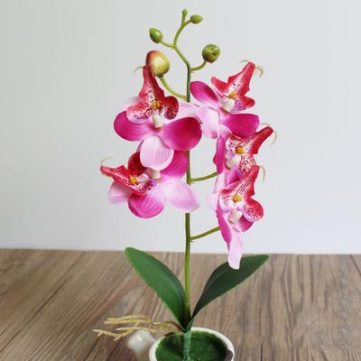 1Pc Artificial Flower Butterfly Orchid Garden DIY Stage Party Home Wedding Decor