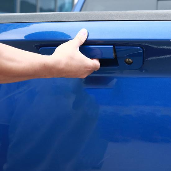 Blue Rear Door Tailgate Handle Cover Trim For Dodge RAM 1500 10-17 Accessories