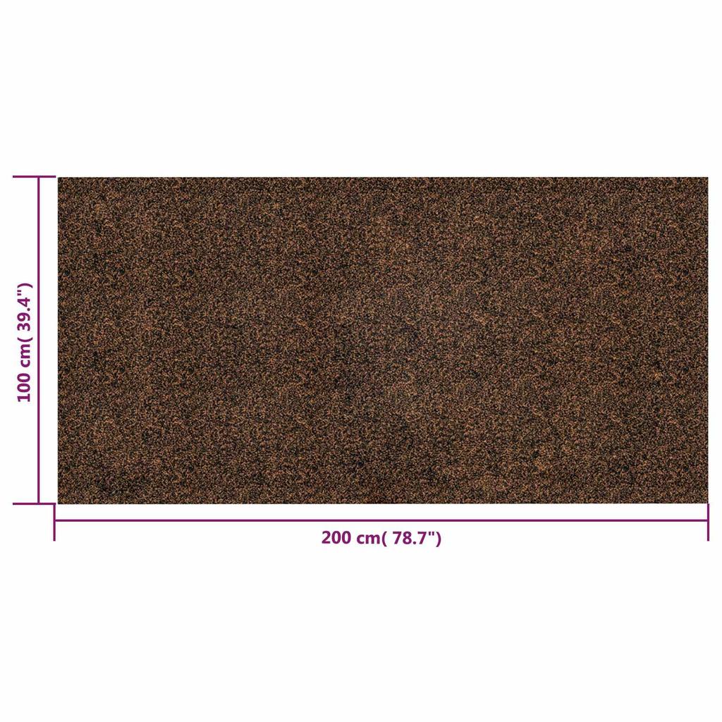 Cork Roll Brown 200 X 100 Cm Cork and Rubber