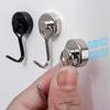 1PCS Swivel Swing Magnet Hooks Multifunctional Strong Load-Bearing Hook Home Refrigerator Locker Hanging Magnetic Organization