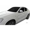Air Deflectors BMW X4 F26, Smoked, Easy Installation, Reinforced Acrylic