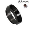 Aluminum Intelligent Dosing Ring For Bowl Coffee Powder Espresso Barista Tool For 51//53/54/58MM Profilter Coffee Tamper