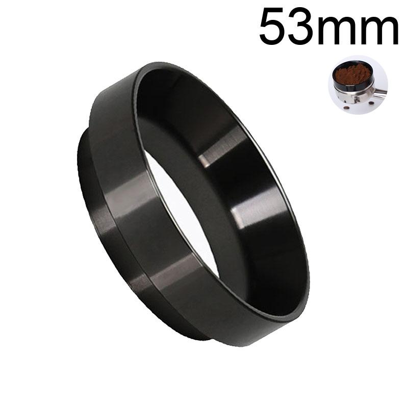 Aluminum Intelligent Dosing Ring For Bowl Coffee Powder Espresso Barista Tool For 51//53/54/58MM Profilter Coffee Tamper