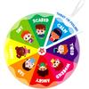 Marspark Feeling Wheel, Emotion Wheel Educational and Learning Activities for Kids, Felt Preschool Learning Toys, Classroom Decor