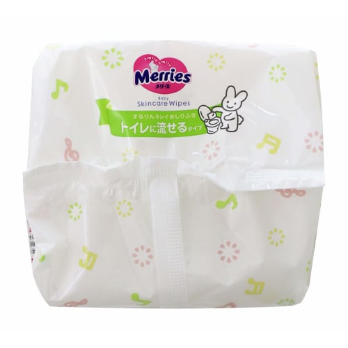 [Flushable Baby Wipes] Mary's Surin Kirei (flushable In the Toilet) 64 Sheets X 3 Packs