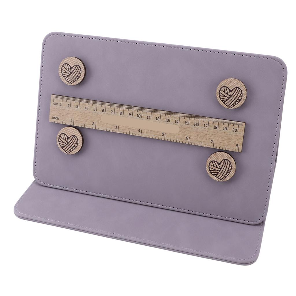 Kartenhalter Strickwerkzeug Nadelarbeiten Zusammenfaltbar Häkelmusterhalter Strickzubehör