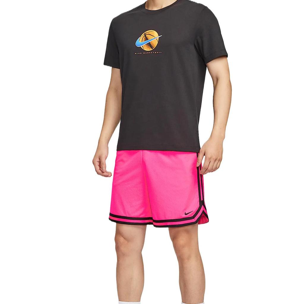 Nike Dri-Fit Klassiska Mångsidiga Bekväma Basketshorts Herrshorts Genomskinlig-Rosa FN2652-645