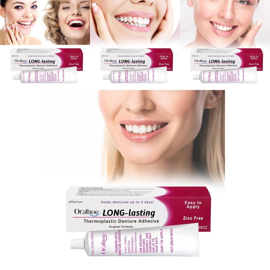 Oralhoe Denture Adhesive For Enhanced Comfort And Secure Fit For Artificial Teeth