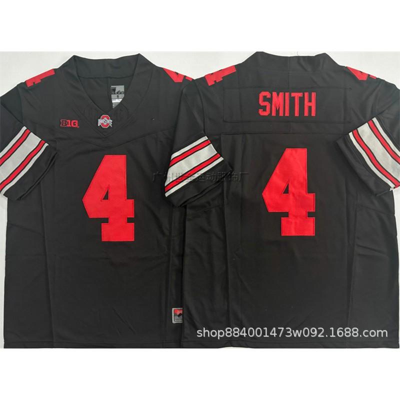 Mens College Football Jersey Team Cotton Blend Rugby Training Shirt Buckeyes Longhorns Volunteers Buffaloes