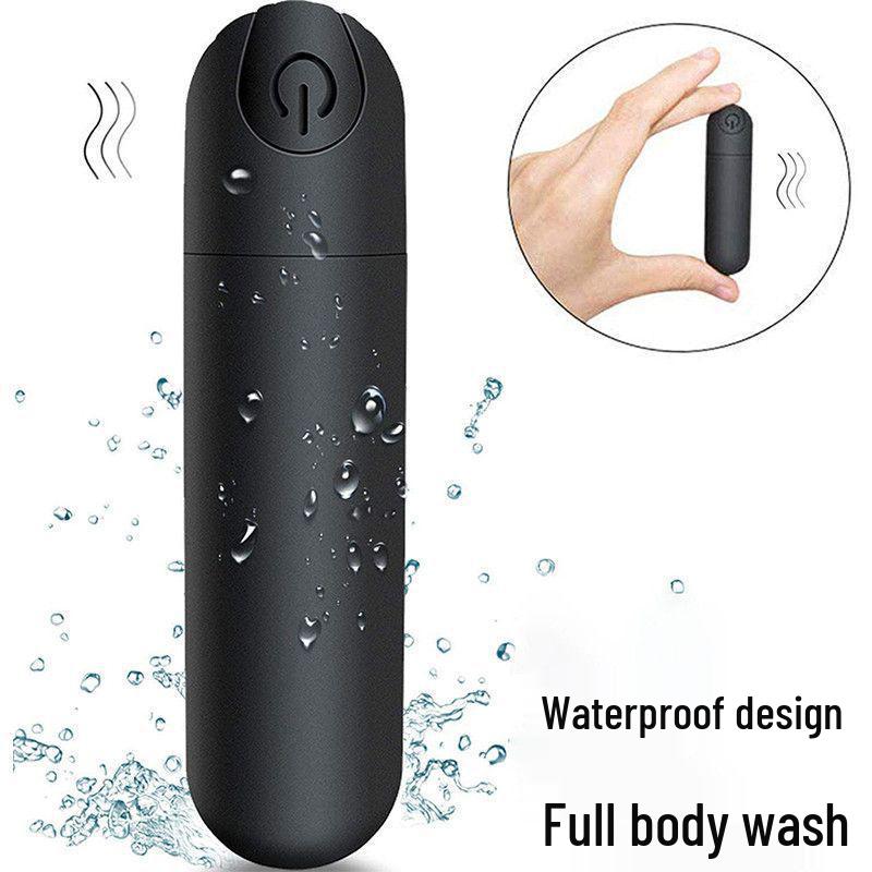 Mini vibrator Bullet: Vibrație cu 10 viteze, Ou săritor, Dop anal și Masajor feminin