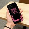 Pierce the Veil Band Handyhülle Für iPhone 17,16,15,14,13,12,11 Plus,Pro Max,XS,Weiche Silikon Schwarze Hülle