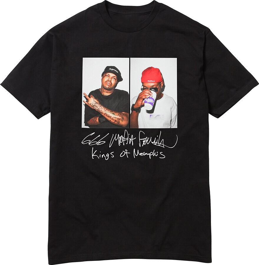 Постер группы Three 6 Mafia подписанная футболка Черная Все размеры S-5XL Унисекс футболка XXL
