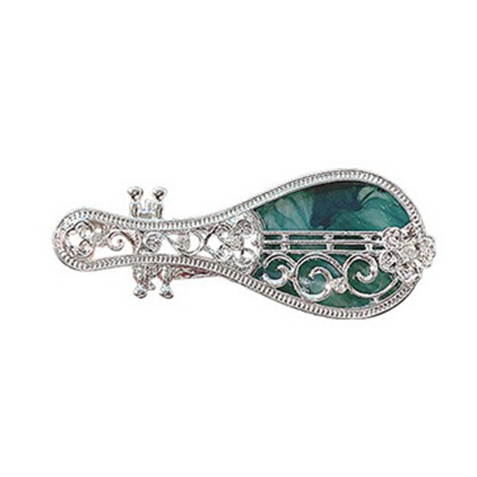 

Креативные китайские заколки для волос «пипа» с рисунками тушью для женщин и любителей культуры, заколки с челкой на бок A