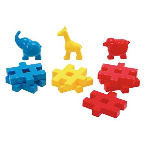 Gakken Novo Conjunto de Blocos para Iniciantes (Idades 1,5 anos e acima) 15 Tipos de Blocos, 54 Peças, 83717