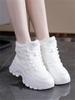 TUINANLE Winter Women's Plush Cotton Thick-Soled Dad Shoes - Warm & Sporty Super Plush Sneakers Ladies