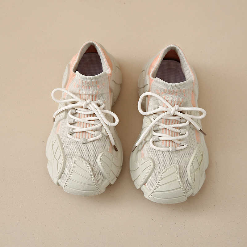 Fashion Thick Bottom Tennis Sole Women's Tennis Shoes Casual Sneakers Wholesale Ladies Sports Tenise Caregiver Dropship