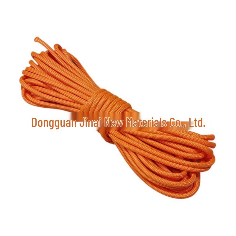 550 Luminous Nine-Core Paracord: Glowing Outdoor Polyester Cord In 6 Colors