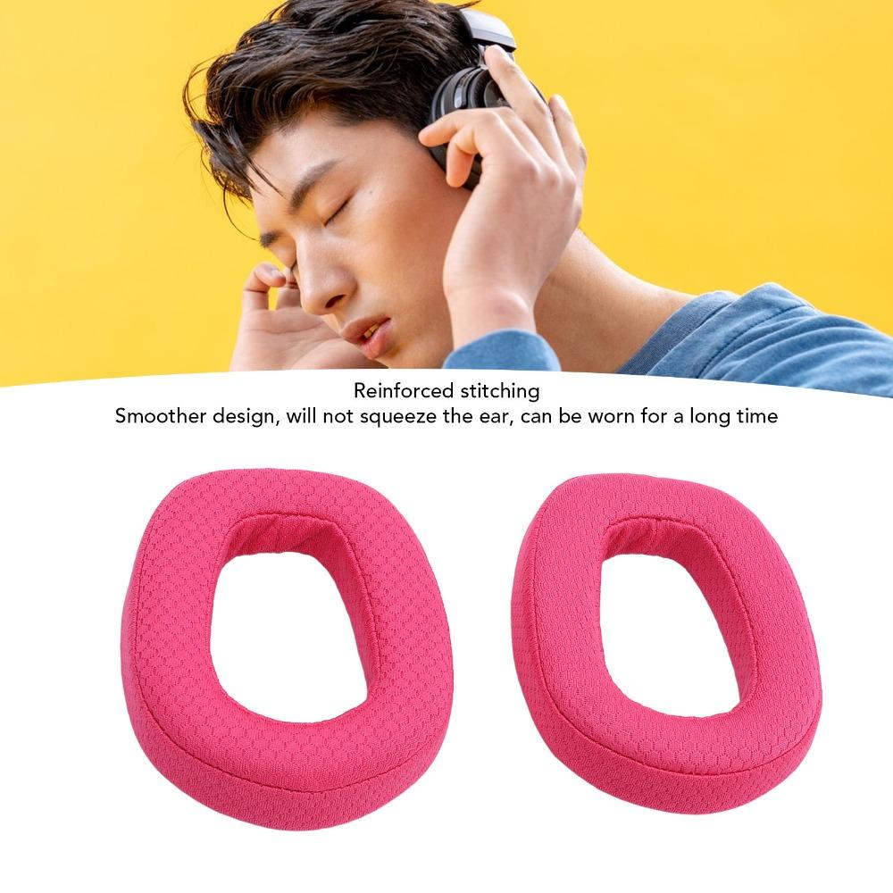 Memory Foam Sponge Sound Isolation Ear Cushions for Logitech G435 LIGHTSPEED Gaming Headphones