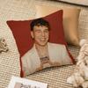 H-Hot Singer Q-Quevedo Buenas Pillow Case Anti-dustmite Invisible Zipper Sofa Bed