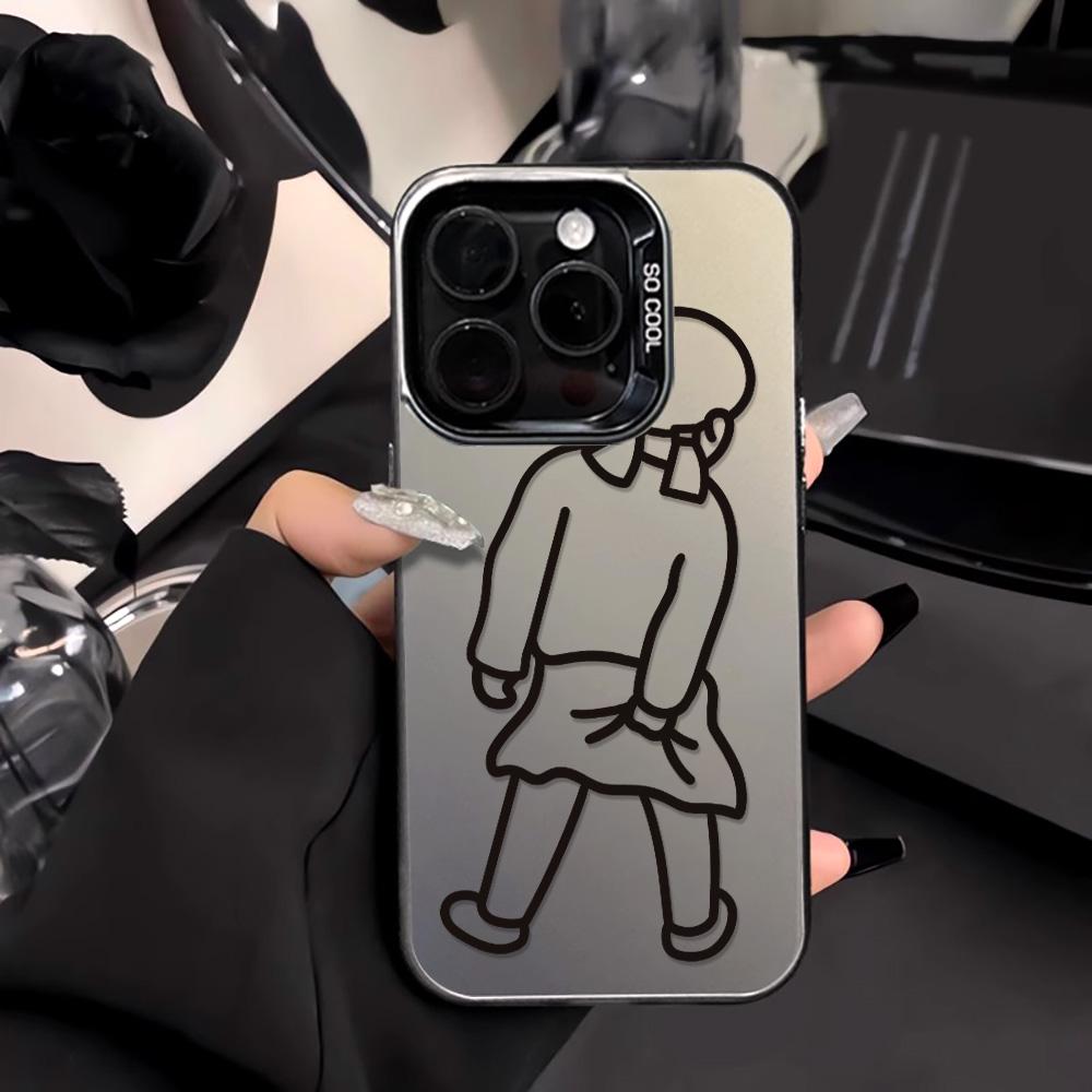 Painted Phone Case for iPhone 11 14 15 16 iPhone 17 11 12 13 for 17 14 15 16 Pro14 15 16 Pro Max for Samsung S25 Ultra S24 S25 A36 A56 A16 Hard Cover