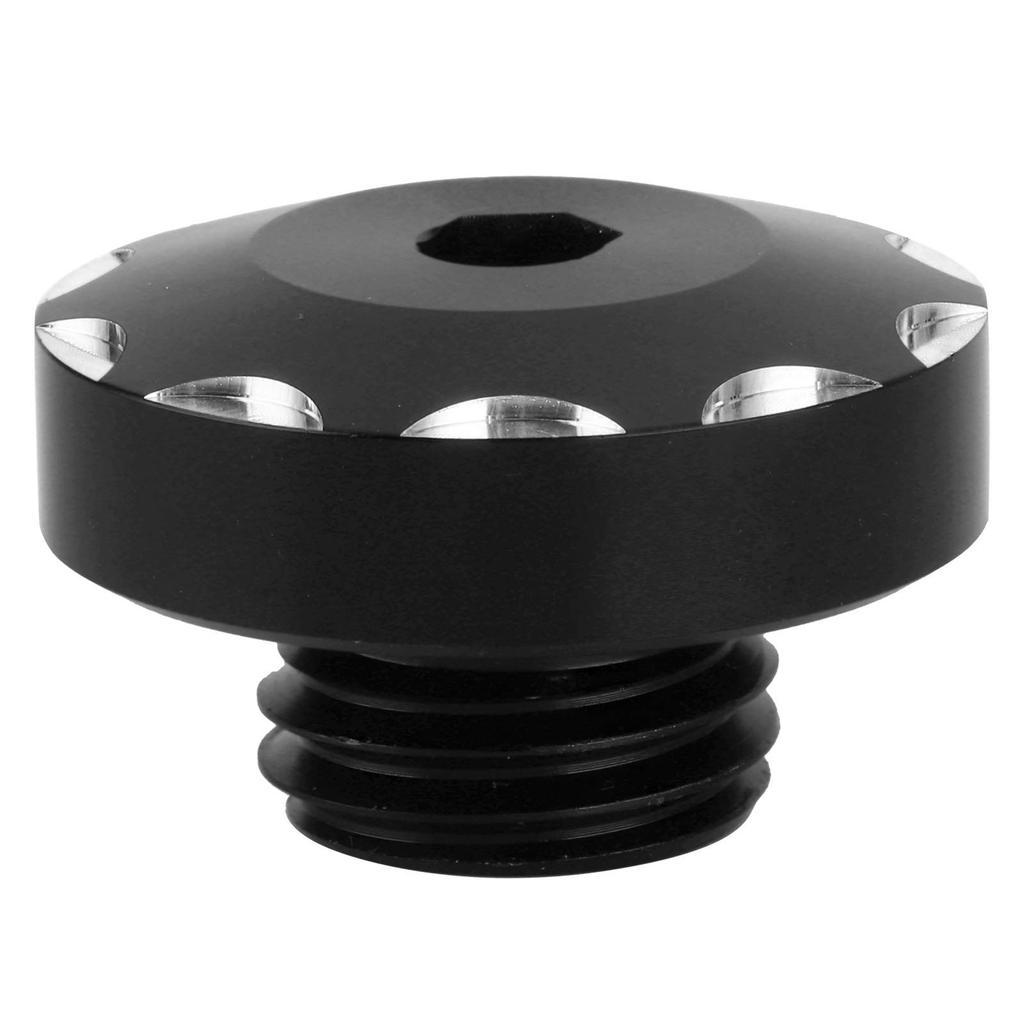Akozon Tank Cover, Aluminum Alloy Filler Cap Screw Plug Cover Fit