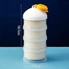 Protein Container Food Storage Clear Stackable Holder Dispenser for Pre Workout