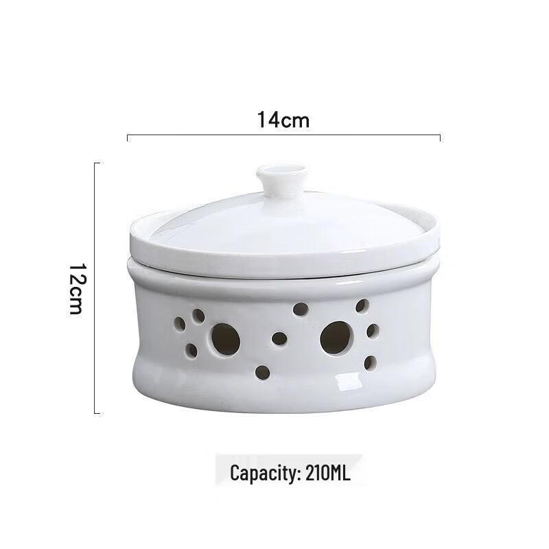 Huikuang Ceramic Insulated Fish Plate Warmer Set