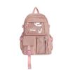 New Cute Nylon Backpack for Girls, Schoolgirls and Ladies, Multi-Pocket Student School Bag
