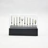 10pcs FG1.6 Dental Diamond Burs Set for Porcelain Polishing Dentist Product