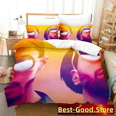 3D Print PNL Rap Duo Bedding Set Printed Bed Set With Pillowcase Duvet Cover Soft Single Double Queen Super King Size Boys Adult