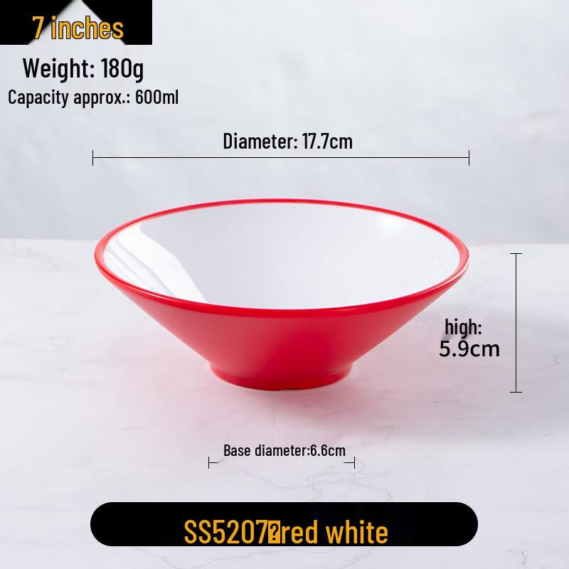 Melamine Douli Style Noodle Bowl